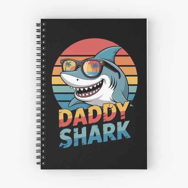 Item preview, Daddy Shark Shark for Dad Dad designed and sold by HellD3vil-Art.