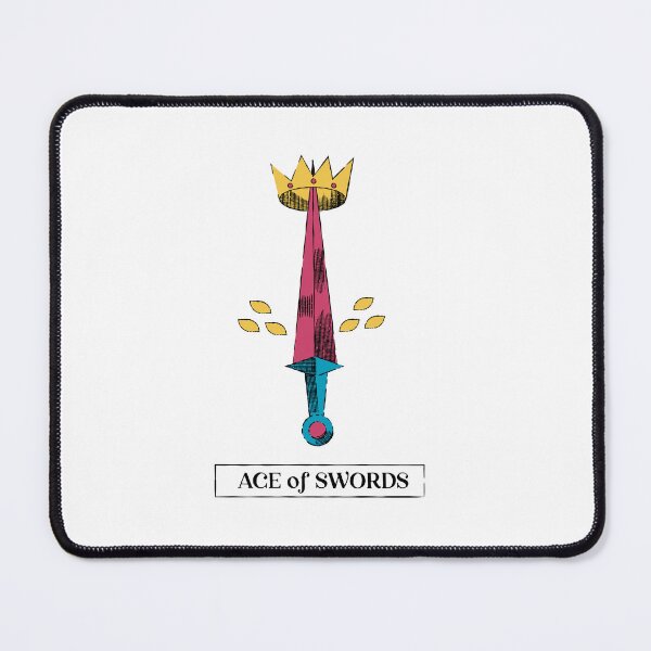 Item preview, Ace of Swords designed and sold by BlackSun Estudio.