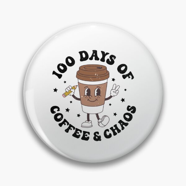 Item preview, 100 Days of School Coffee and Chaos designed and sold by rcgela.