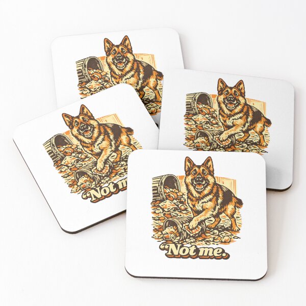 Item preview, Not Me German Shepherd Shirt Funny Dog Mom Gift designed and sold by PawMuse Studio.
