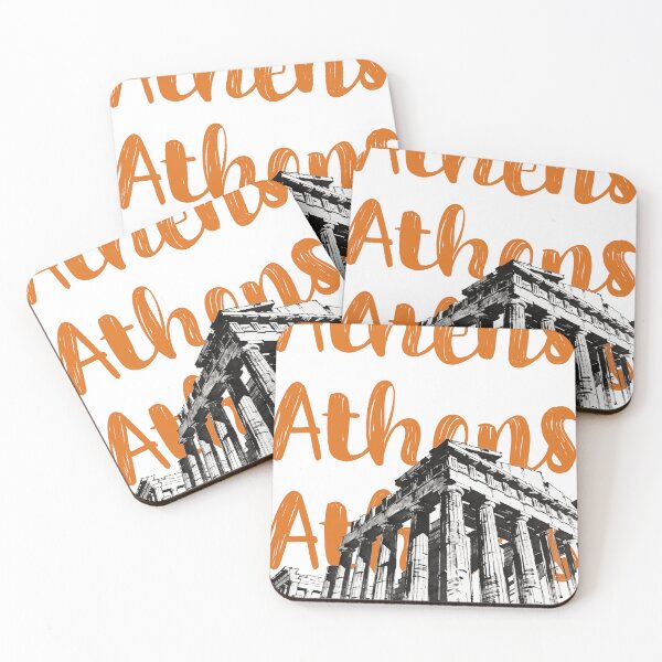 Item preview, Athens, Greece, Landmark Architecture Travel Art designed and sold by Wanderful-roads.