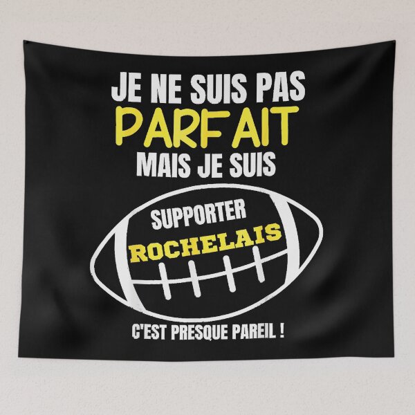 Item preview, Je Ne Suis Pas Parfait Rugby Supporter Funny French designed and sold by GabrieSketcham.