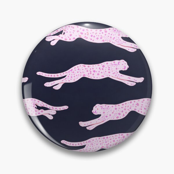 Item preview, Navy pink cheeta designed and sold by chloj3.