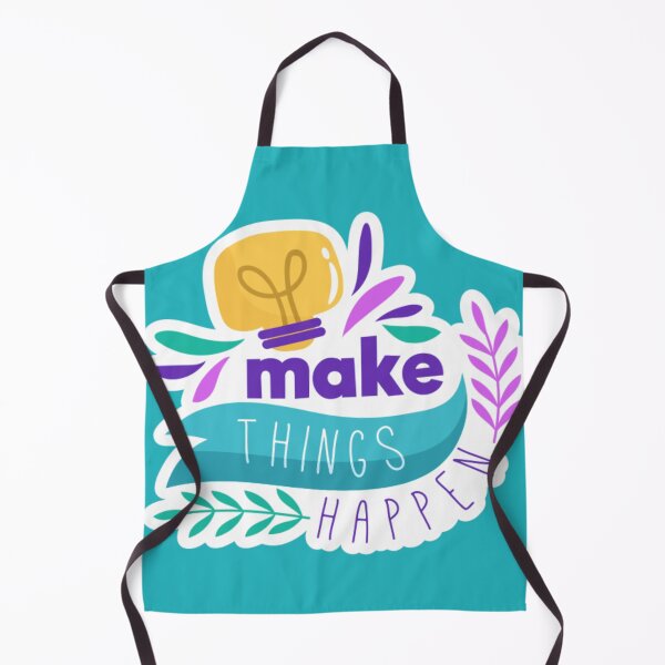 Item preview, Make Things Happen Motivational Quote – Creative Mindset Sticker designed and sold by PRFashions.