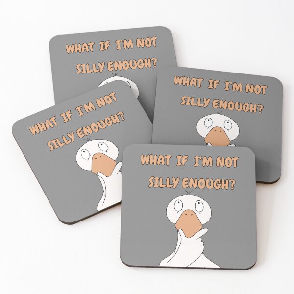 Item preview, WHAT IF I'M NOT SILLY ENOUGH? Silly Goose designed and sold by HugSomeNettles.
