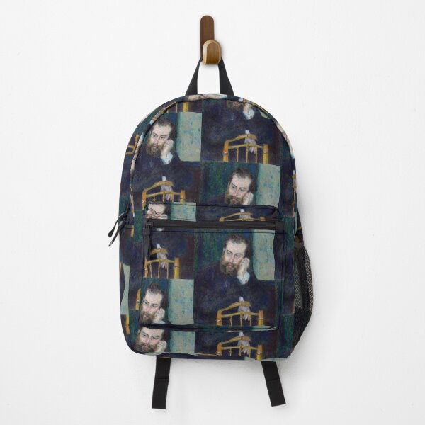 Item preview, Alfred Sisley by Pierre-Auguste Renoir: Moody Impressionist Portrait Poster designed and sold by artofuniverse.