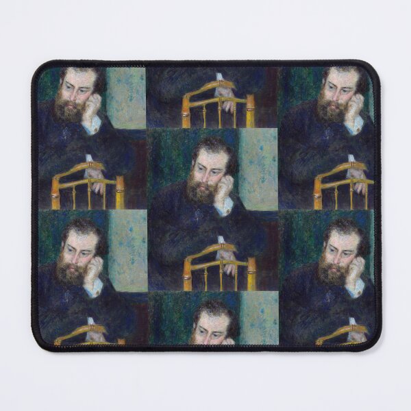 Item preview, Alfred Sisley by Pierre-Auguste Renoir: Moody Impressionist Portrait Poster designed and sold by artofuniverse.