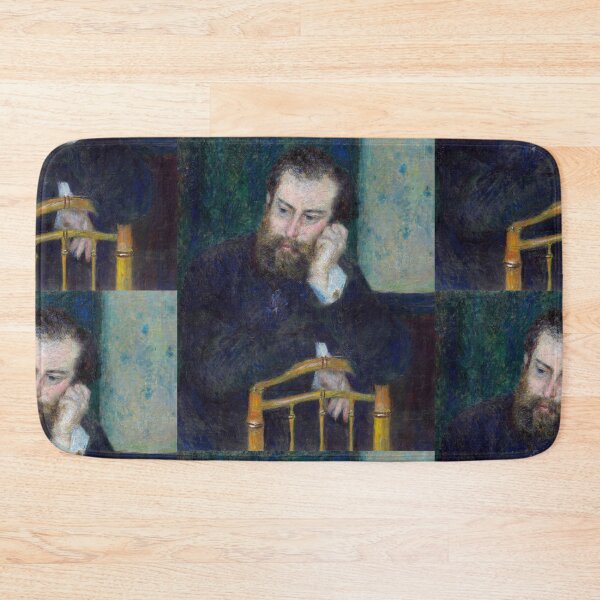 Item preview, Alfred Sisley by Pierre-Auguste Renoir: Moody Impressionist Portrait Poster designed and sold by artofuniverse.