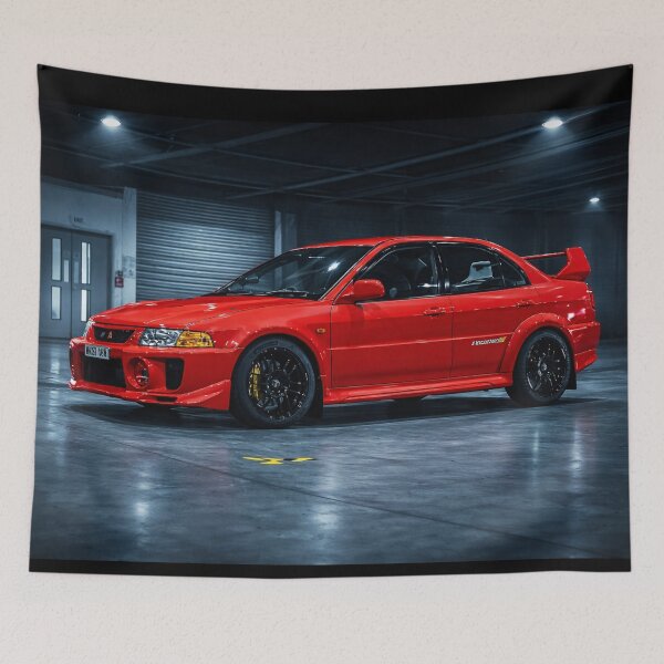 Item preview, RALLY RED EVO V UNDERGROUND PARKING SHOT designed and sold by TheMitsuGuy.