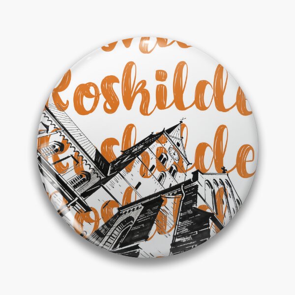 Item preview, Roskilde Cathedral, Denmark, Landmark Architecture Travel Art designed and sold by Wanderful-roads.