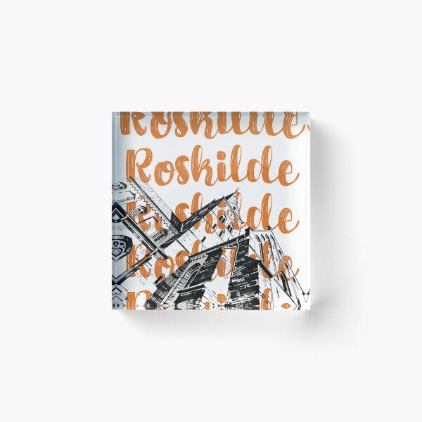 Item preview, Roskilde Cathedral, Denmark, Landmark Architecture Travel Art designed and sold by Wanderful-roads.