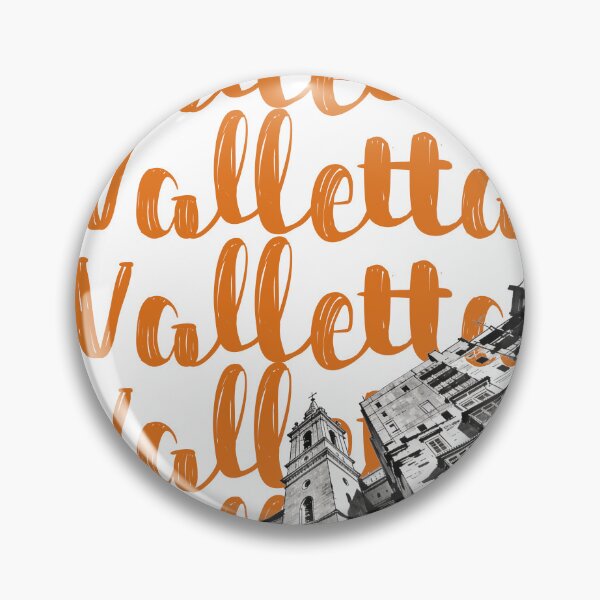 Item preview, Valletta, Malta, Landmark Architecture Travel Art designed and sold by Wanderful-roads.