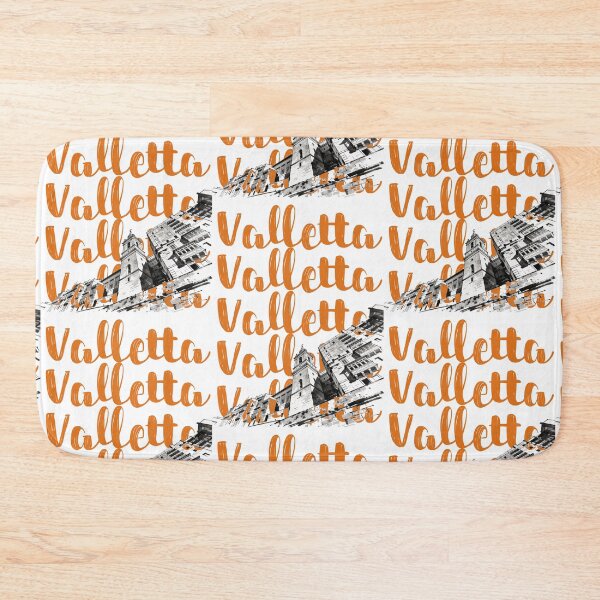 Item preview, Valletta, Malta, Landmark Architecture Travel Art designed and sold by Wanderful-roads.