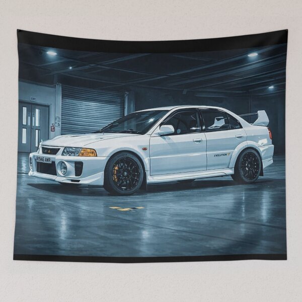 Item preview, SCOTIA WHITE EVO V UNDERGROUND PARKING SHOT designed and sold by TheMitsuGuy.