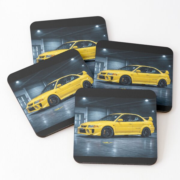 Item preview, LIGHTNING YELLOW EVO V UNDERGROUND PARKING SHOT designed and sold by TheMitsuGuy.
