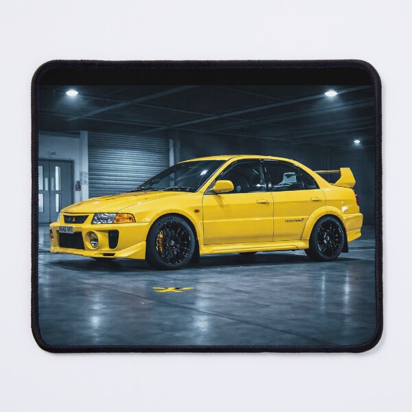 Item preview, LIGHTNING YELLOW EVO V UNDERGROUND PARKING SHOT designed and sold by TheMitsuGuy.