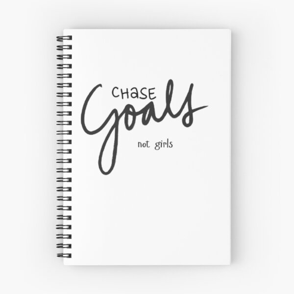 Item preview, Chase Goals Not Girls Quote | Hustle Mindset | Focus & Discipline Motivation Design designed and sold by SOLIORA  ATELIER.