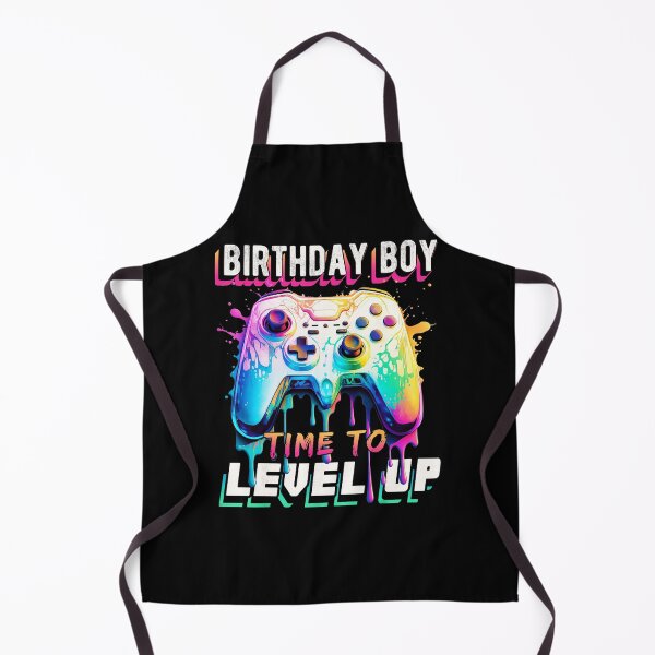 Item preview, Birthday Boy Gamer Time to Level Up Neon Drip Controller designed and sold by FGTV2021.