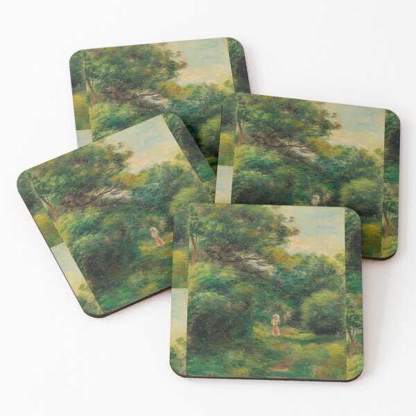 Artikelvorschau, Allee Dans Un Bois von Pierre-Auguste Renoir: Impressionistisches Waldplakat entworfen und verkauft von artofuniverse.