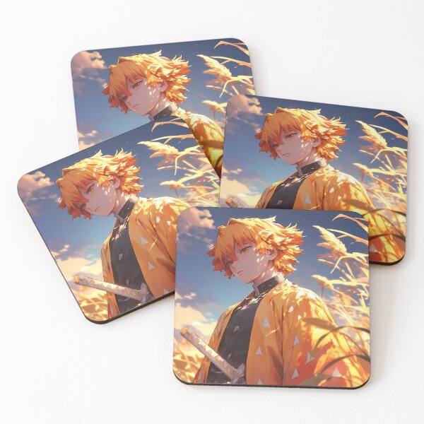 Item preview, Zenitsu Agatsuma Demon Slayer Golden Field Daydream designed and sold by 108Recordings.
