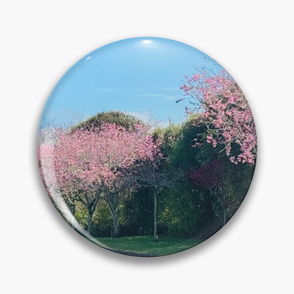 Item preview, Early Spring Roadside Cherry Blossoms  designed and sold by Jasbindar Singh.