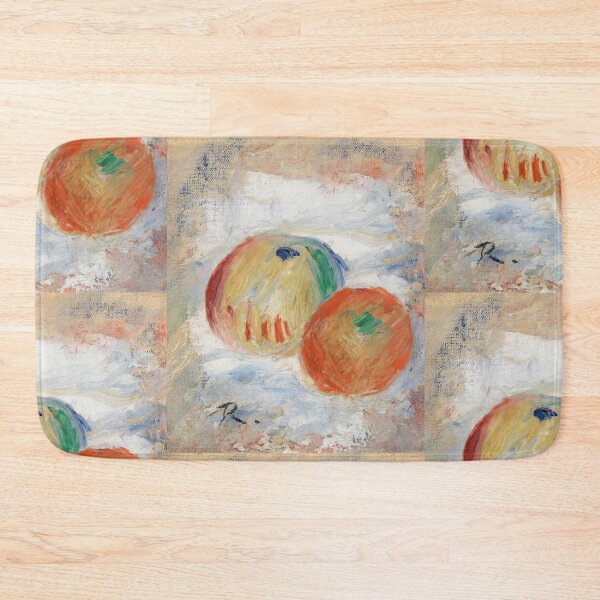 Item preview, Apples Pommes by Pierre-Auguste Renoir: Impressionist Still Life Poster designed and sold by artofuniverse.