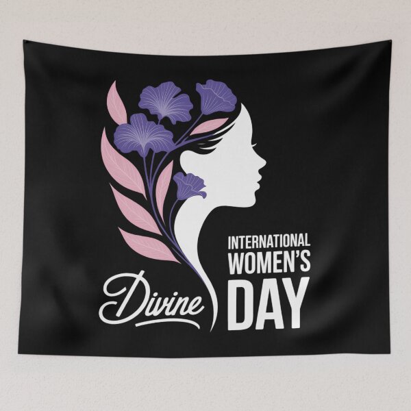 Item preview, International Women's Day Apparel Divine designed and sold by EllenJast.