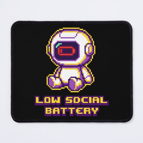 Item preview, The Emotional Low Battery Robot designed and sold by Galagado.