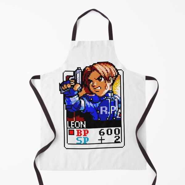 Item preview, Leon Kennedy 2D pixel art designed and sold by SlayPOPShop.