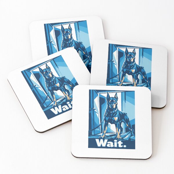 Item preview, Wait Doberman Shirt Funny Dog Mom Gift designed and sold by PawMuse Studio.