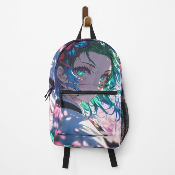 Item preview, Daki Demon Slayer Sakura Butterfly Glowing Eyes Waifu designed and sold by 108Recordings.