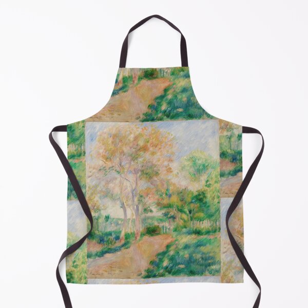 Item preview, Autumn Landscape Paysage Dautomne by Pierre-Auguste Renoir: Impressionist Landscape Poster designed and sold by artofuniverse.