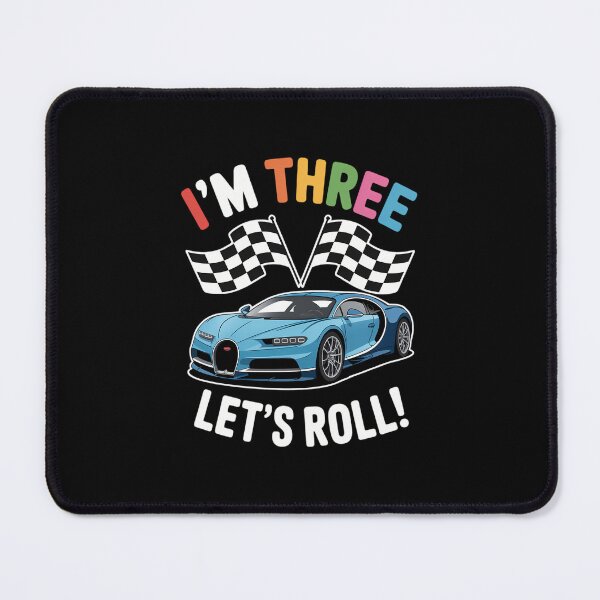 Item preview, Kids 3rd Birthday Boys I'm 3 Let's Roll Race Car 3 Year Old designed and sold by EllenJast.