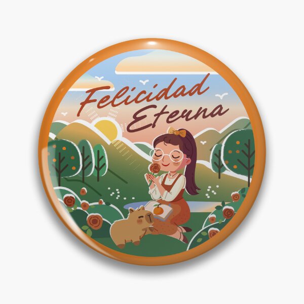 Item preview, Felicidad Eterna 2026 – Paradise-Themed Illustration V2 Capybara (Spanish) Tote Bag designed and sold by Kim Liester Lagura.