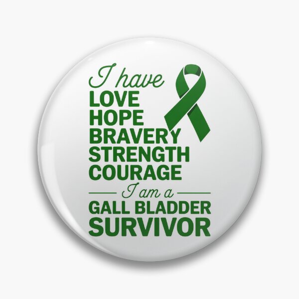 Item preview, Love Hope Bravery Strength Gallbladder Cancer Awareness designed and sold by EllenJast.