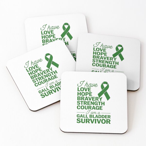 Item preview, Love Hope Bravery Strength Gallbladder Cancer Awareness designed and sold by EllenJast.