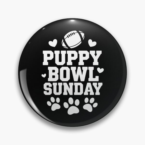 Item preview, Puppy Bowl Sunday Super Football Game Party Dogs Dog Lover designed and sold by HellD3vil-Art.