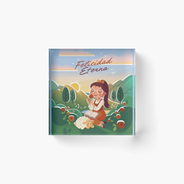 Item preview, Felicidad Eterna 2026 – Paradise-Themed Illustration V1 Sheep (Spanish) designed and sold by Kim Liester Lagura.