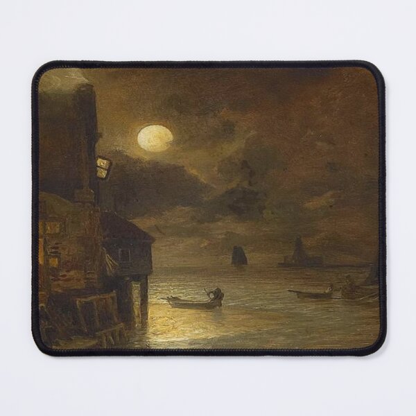 Item preview, Full moon night on the quay designed and sold by SharonTheFirst.