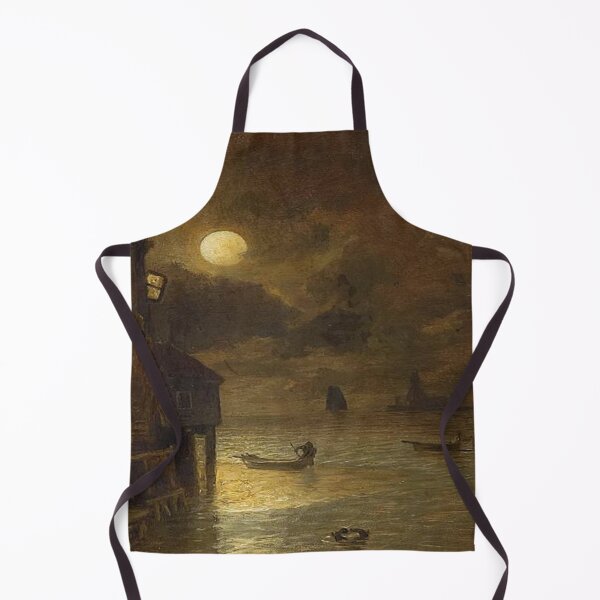 Item preview, Full moon night on the quay designed and sold by SharonTheFirst.
