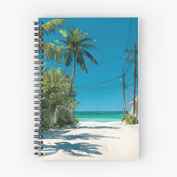 Item preview, Key Largo Modern Coastal Street Scene designed and sold by daila70.