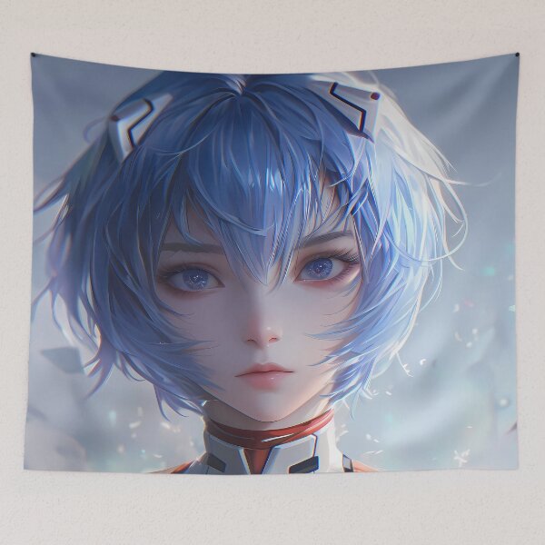 Item preview, Rei Ayanami Neon Genesis Evangelion Quiet Resolve designed and sold by 108Recordings.