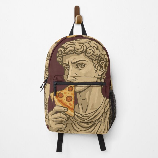 Item preview, Vintage David Eats Pizza – Classical Art Meets Modern Cravings designed and sold by Cosmicstar887.