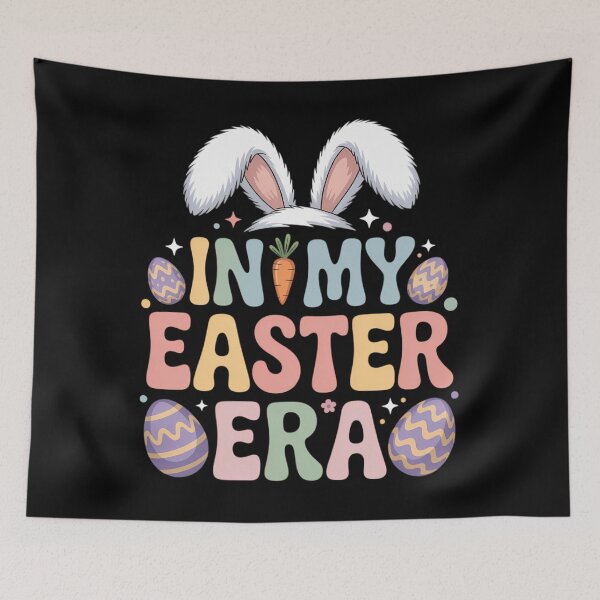 Item preview, In My Easter Era Retro Bunny Eggs Groovy Easter Day designed and sold by EllenJast.