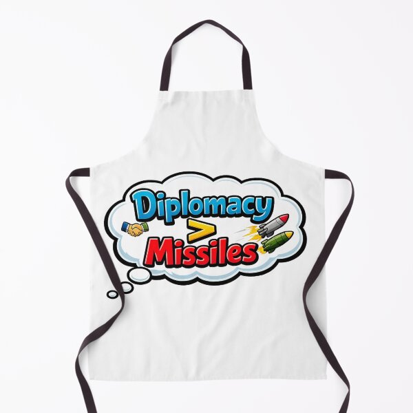 Item preview, Diplomacy Greater Than Missiles Design designed and sold by PalakKaurBhatia.