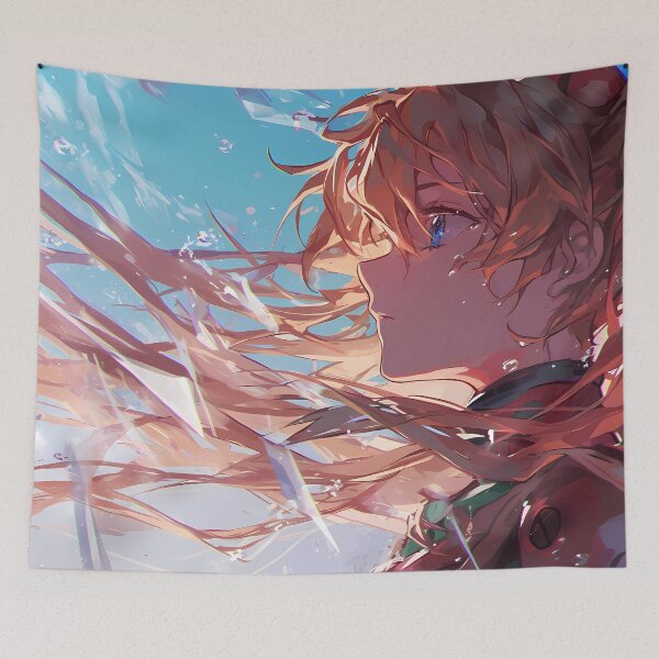 Item preview, Asuka Langley Neon Genesis Evangelion Ocean Gaze designed and sold by 108Recordings.