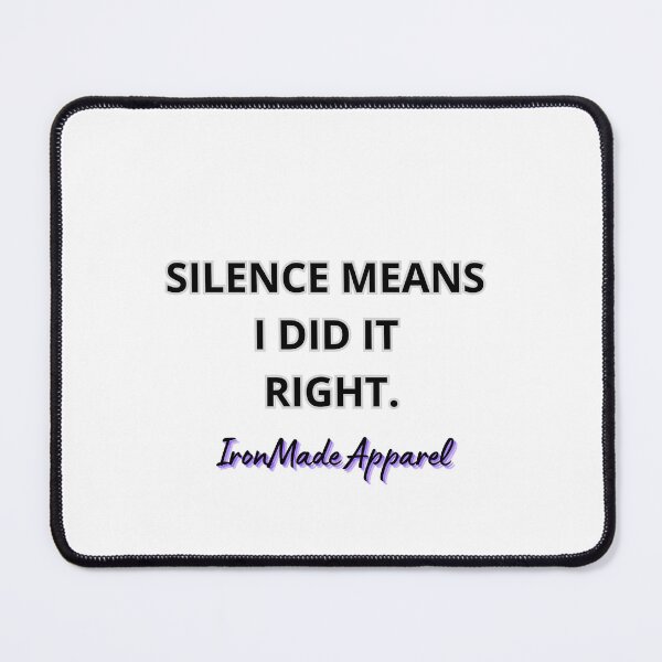 Item preview, Silence Means I Did It Right Electrician T-Shirt | Funny Electrical Worker Humor Tee for Linemen & Contractors designed and sold by IronMade Apparel.