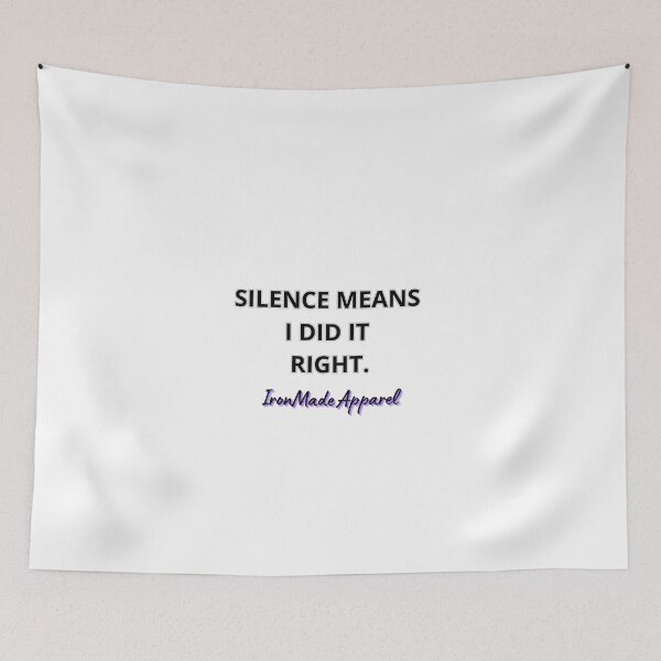 Item preview, Silence Means I Did It Right Electrician T-Shirt | Funny Electrical Worker Humor Tee for Linemen & Contractors designed and sold by IronMade Apparel.