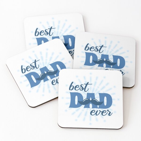 Item preview, Best Dad Ever, Greeting message for fathers day designed and sold by CHERRY--SHOP.