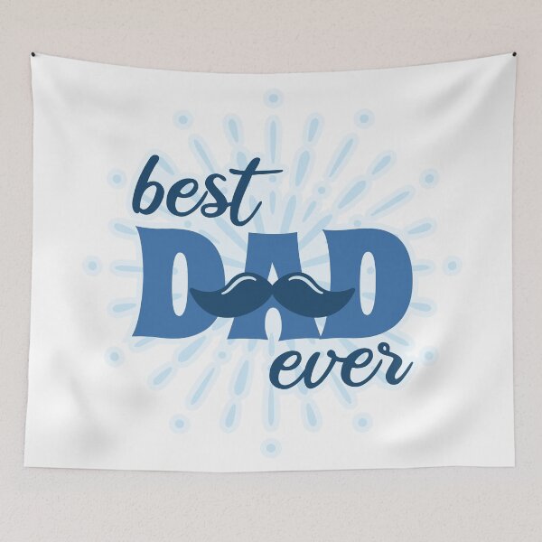 Item preview, Best Dad Ever, Greeting message for fathers day designed and sold by CHERRY--SHOP.
